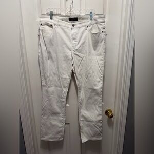 Ralph Lauren Jeans Co. Women's White Straight Jeans
